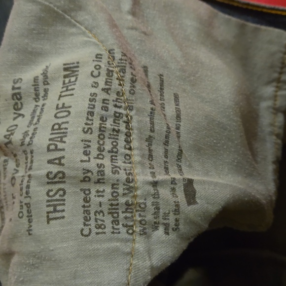 Levis 505 Mens bootcut jeans - Picture 6 of 8